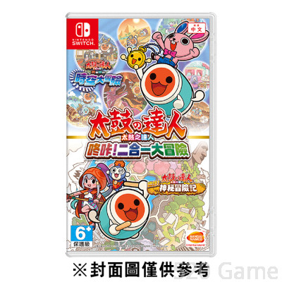 NS 太鼓之達人 咚咔 二合一大冒險 (中文版)  亞洲版